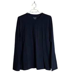 Rough Dress Men's Heather Blue Crewneck Long Sleeve Top